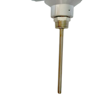 Capteur de résistance thermique PT100 étanche IP65, sonde filetée G1/2, transmetteur de température RTD pour pipeline, four, chaudière