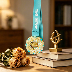 Medalla <span class=keywords><strong>de</strong></span> Metal Personalizada OEM, Medalla <span class=keywords><strong>de</strong></span> Primera <span class=keywords><strong>Clase</strong></span> <span class=keywords><strong>de</strong></span> Aleación <span class=keywords><strong>de</strong></span> Zinc Fundida a Presión con Cinta - Product Image 2