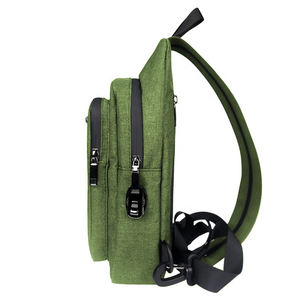 Sac à dos antivol 2 en 1, convertible en sac de poitrine, sac bandoulière avec cadenas, sac de sécurité pour homme et femme - Product Image 4