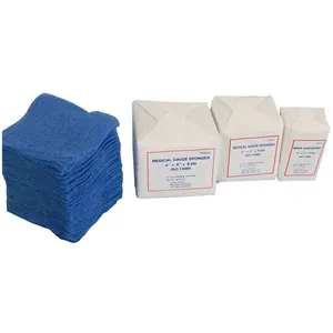 Manufacturer direct sale medical products sterile gauze pads 100% cotton sterile gauze swabs