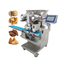 Máquina automática de encrustação e arancini mochi maamoul kibwell falafel formada em duas cores máquina de biscoitos