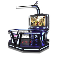 Mini moto de simulateur, lecteur pour enfants, réalité virtuelle, avion, jeu de puzzle, chasse en 3d