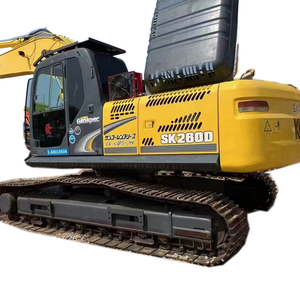 Excavateur d'occasion Kobelco Kobelco Sk260 Excavateurs 25 tonnes 26 tonnes Excavateur sur chenilles Kobelco d'occasion avec godet - Product Image 1