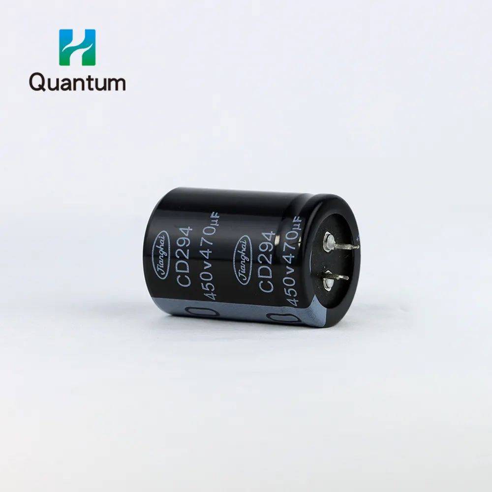 Factory Wholesale High Voltage Capacitor 450V470uF Electronic Component Capacitor