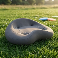 Coussin ergonomique en forme de nuage pour animaux de compagnie, lit doux et confortable pour chiens et chats, tapis de couchage élégant et lavable pour petits animaux, idéal pour la détente en intérieur.