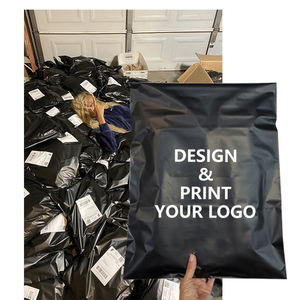 Enveloppes en polyéthylène recyclées personnalisées en gros pour l'expédition de vêtements, lot de 6x9, sacs d'expédition imperméables - Product Image 2