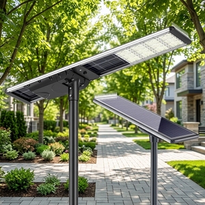 30W 40W 60W 70W All in One Solar <b>LED</b> Street <b>Light</b> for Solar Public Street Lighting on Community Roads and Sidewalks - Product Image 1