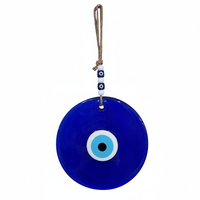 22 CM Large Evil Eye Home Decor avec corde suspendue Ornement élégant pour intérieurs