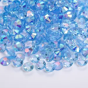 流行物品树脂水钻透明果冻钻石亚克力水晶Ab指甲材料宝石装饰