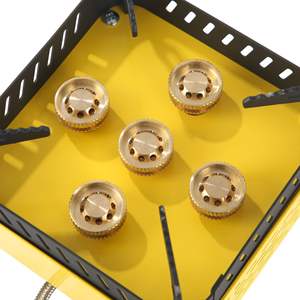 Mini estufa de <span class=keywords><strong>gas</strong></span> para acampar al aire libre de butano Manual de cocina feroz pequeña transfronteriza portátil de cinco estrellas - Product Image 6