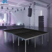 Table de DJ portable en aluminium de haute qualité, pliable, mobile, pour bar de nuit et événements