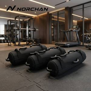 Sac de sable d'entraînement multi-<span class=keywords><strong>grip</strong></span>, étanche et cousu, en CRODURA haute résistance, spécifications officielles NORCHAN pour la compétition et le cross-training - Product Image 2