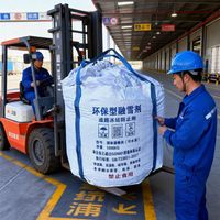 Chlore de sodium de qualité alimentaire et industrielle 90% CaCl2, sel de déneigement routier, prix de gros usine chinoise