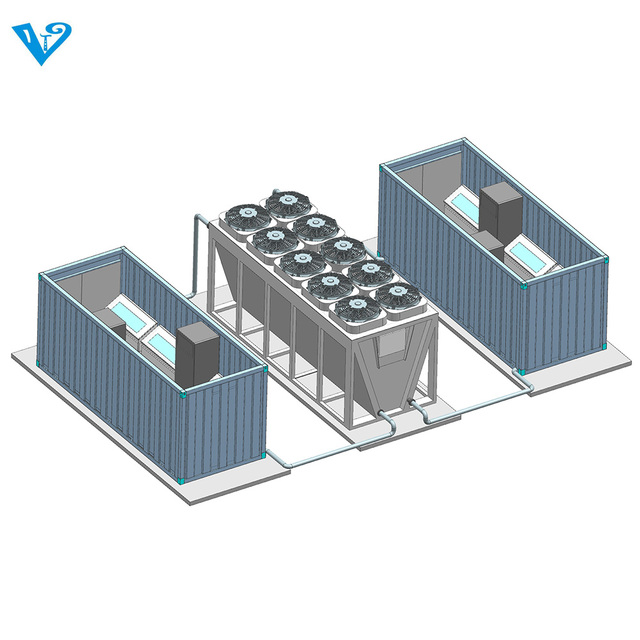 2023 Venttk Immersion Cooling Asic Immersion Cooling Machine Oil Cooler Cooling