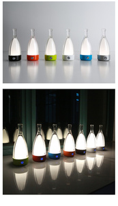Creative Cordless Ricaricabile <span class=keywords><strong>Lampada</strong></span> da Scrivania Notte in Alluminio Corpo Bottiglia di Vino Inspired <span class=keywords><strong>Lampada</strong></span> da Tavolo per la Decorazione del Bar del Ristorante - Product Image 6