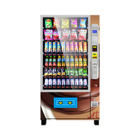 Distributeur automatique de chauffage au micro-ondes en ligne 24h/24 pour hot-dogs/boîtes à lunch
