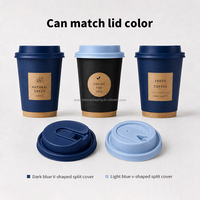 Vasos de Papel Personalizados para Café, para Llevar, para Tiendas de Bebidas, Restaurantes y Cafeterías, Vasos Desechables Impresos al por Mayor