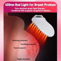 Appareil de physiothérapie infrarouge à lumière rouge pour les seins |   Masseur intelligent pour le soulagement des nodules de mastite, portable, pour usage domestique, soins corporels