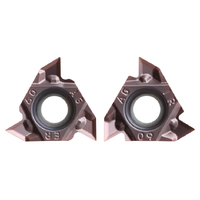 Insertos roscados CNC Fabricación OEM 16ER/L A60/G60/AG60 A55/G55/AG55 Puntas de torneado de rosca de carburo de tungsteno