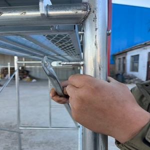 Échafaudages en acier Q195 directement de l'usine, taille personnalisée, galvanisation à chaud, vente en gros pour les projets d'ingénierie de construction mondiaux - Product Image 6