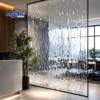 Feuille acrylique décorative intérieure personnalisée en usine, motif grille moderne, feuille plastique de Chine