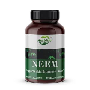 Capsules de feuilles de neem biologiques à vente chaude OEM/ODM, complément alimentaire à base de plantes - Soutient la santé de la peau, l'immunité, végétalien, sans gluten - Product Image 1