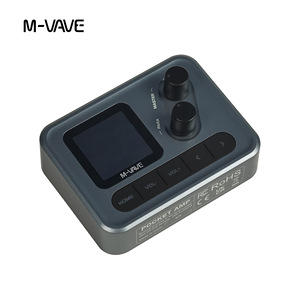 M-VAVE Pocket AMP Mini Processeur <span class=keywords><strong>d</strong></span>'effets de guitare tout-en-un en plastique, <span class=keywords><strong>simulateur</strong></span> <span class=keywords><strong>d</strong></span>'<span class=keywords><strong>ampli</strong></span> basse avec réduction du bruit et delay, fabriqué en Chine - Product Image 2