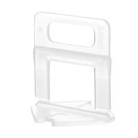 Système de nivellement de carreaux de céramique réutilisable de 1mm avec accessoires d'espacement 1/8 Clips pour système de nivellement de carreaux
