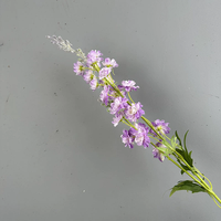 PPS Promo Panas Bunga Delphinium Sutra Buatan 2 Tangkai 85cm Warna-warni untuk Dekorasi Pernikahan