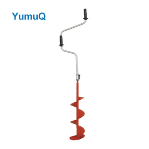YumuQ Easy Torque Pêche <span class=keywords><strong>Main</strong></span> Manuelle Glace Sol Trou Terre <span class=keywords><strong>Tarière</strong></span> Forage <span class=keywords><strong>Avec</strong></span> Tiges D'extension - Product Image 2
