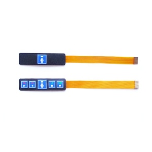 Thông minh thiết bị điện tử tùy chỉnh 1x5 ma trận mảng 5 Key Silicone PVC Pet màng chuyển 5 mũi tên bàn phím Bàn phím menu tự động với LED - Product Image 4