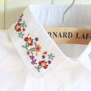 Reclutamento agente, colletto ricamato in cotone spesso per camicia da donna, all'ingrosso - Product Image 3