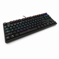 Vente en gros Umila RGB OUTEMU interrupteur bleu 87 touches laser arabe clavier de jeu mécanique