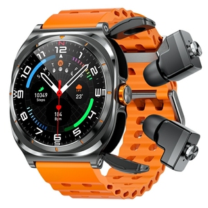 2025 nuovo <span class=keywords><strong>orologio</strong></span> intelligente 2-in-1 da uomo con auricolari impermeabili IP67 Fitness <span class=keywords><strong>cardiofrequenzimetro</strong></span> per sport all'aria aperta - Product Image 3