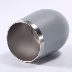 2022 Hot Custom Stainless Steel Stemless Cups for Coffee Double Wall with Lid - Product Image 3