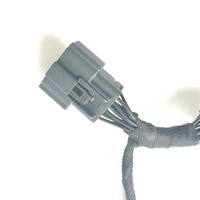 Kabel Konektor Tahan Air Molex 33482 33472 Dua Baris 12p dengan Kawat Tembaga Fleksibel Tinggi, Kabel Harness Mobil Kustom OEM