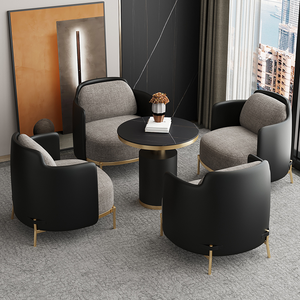 Meubles Japandi en gros, canapé sectionnel carré contemporain en cuir véritable, esthétique minimaliste italienne - Product Image 3