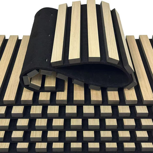Paneles Acústicos <span class=keywords><strong>de</strong></span> Pared Enrollables <span class=keywords><strong>de</strong></span> Estilo Europeo, Revestimiento <span class=keywords><strong>de</strong></span> Madera con Chapa <span class=keywords><strong>de</strong></span> Fibra <span class=keywords><strong>de</strong></span> Poliéster para Decoración <span class=keywords><strong>de</strong></span> <span class=keywords><strong>Interiores</strong></span> <span class=keywords><strong>de</strong></span> Hoteles, Insonorización - Product Image 1