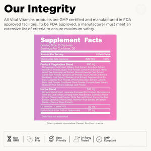 Biokom kapsul kolagen dengan asam silika dan Hyaluronic, suplemen kolagen berbasis tanaman mendukung rambut, kulit, kuku & sendi - Product Image 2