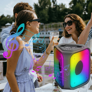 <span class=keywords><strong>Altavoz</strong></span> Bluetooth Portátil JBK-1406 JBK-1406M, Reproductor de Audio Inalámbrico de 15W+5W, Radio para el Hogar, Karaoke Portátil para Exteriores - Product Image 6