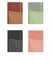Carnet à couverture rigide en cuir PU, 100 feuilles, sangle réglable, pour bureau, simple, minimaliste, fait main, Kawaii, Portable, UV