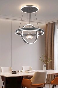 北欧发光二极管吊灯餐厅酒店亚克力吊灯客厅卧室吊灯 - Product Image 5