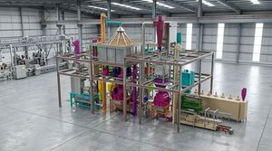 Ligne de production automatique d'aliments flottants pour poissons à double vis de 3-5 TPH, extrudeuse d'aliments pour poissons, usine de traitement complète pour Tilapia et Poisson-chat - Product Image 2