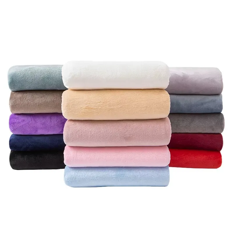 Offre Spéciale 100% organique épais coton flanelle tissu brossé faire pyjamas/lit feuilles pour vêtements de travail en tissu