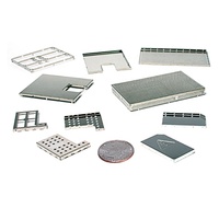 Carcasa pequeña personalizada Pcb, blindaje EMI, carcasa de Pcb de aluminio, carcasa de montaje en poste, carcasa montada en panel