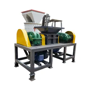5000KG/H 800 model Double Shaft PU Foam Shredder PET Plastic Bottle Recycling Machine for sale