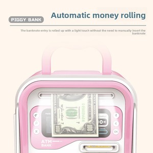 Nuevo Diseño de Hucha de Plástico para Niños con Cerradura de Combinación y Reconocimiento Facial, Kits de Gran Capacidad para Regalo de Niño o Niña - Product Image 5