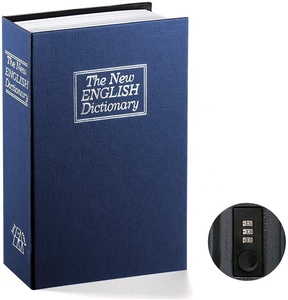 Home Dictionary Hidden Book Safe with Combination Electronic Lock