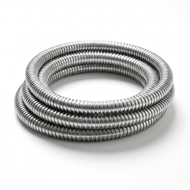 OEM ODM Galvanized Metal Flexible Pipe Hose Gi Galvanized Metal Electrical Conduit Corrugated Electrical Pipes