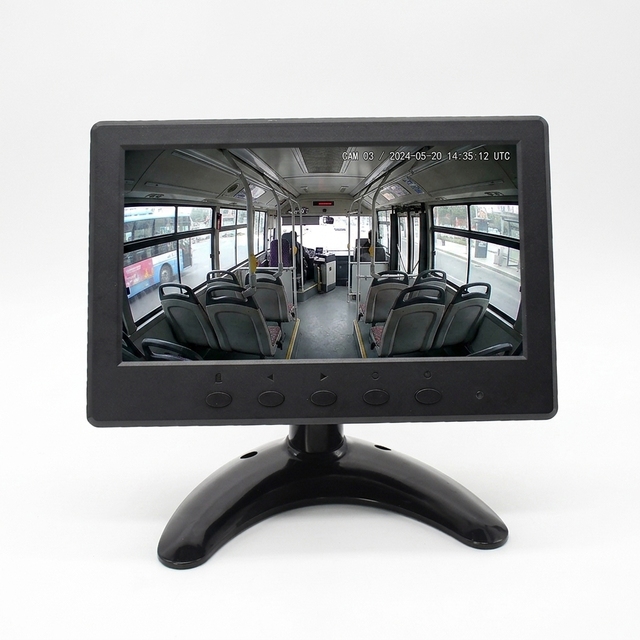 Supplier Lcd Led 7 Inch Monitor Mini Small HDM VGA AV BNC Interface Car 7 Inch HD Desktop Small Monitor for Camera/Bus